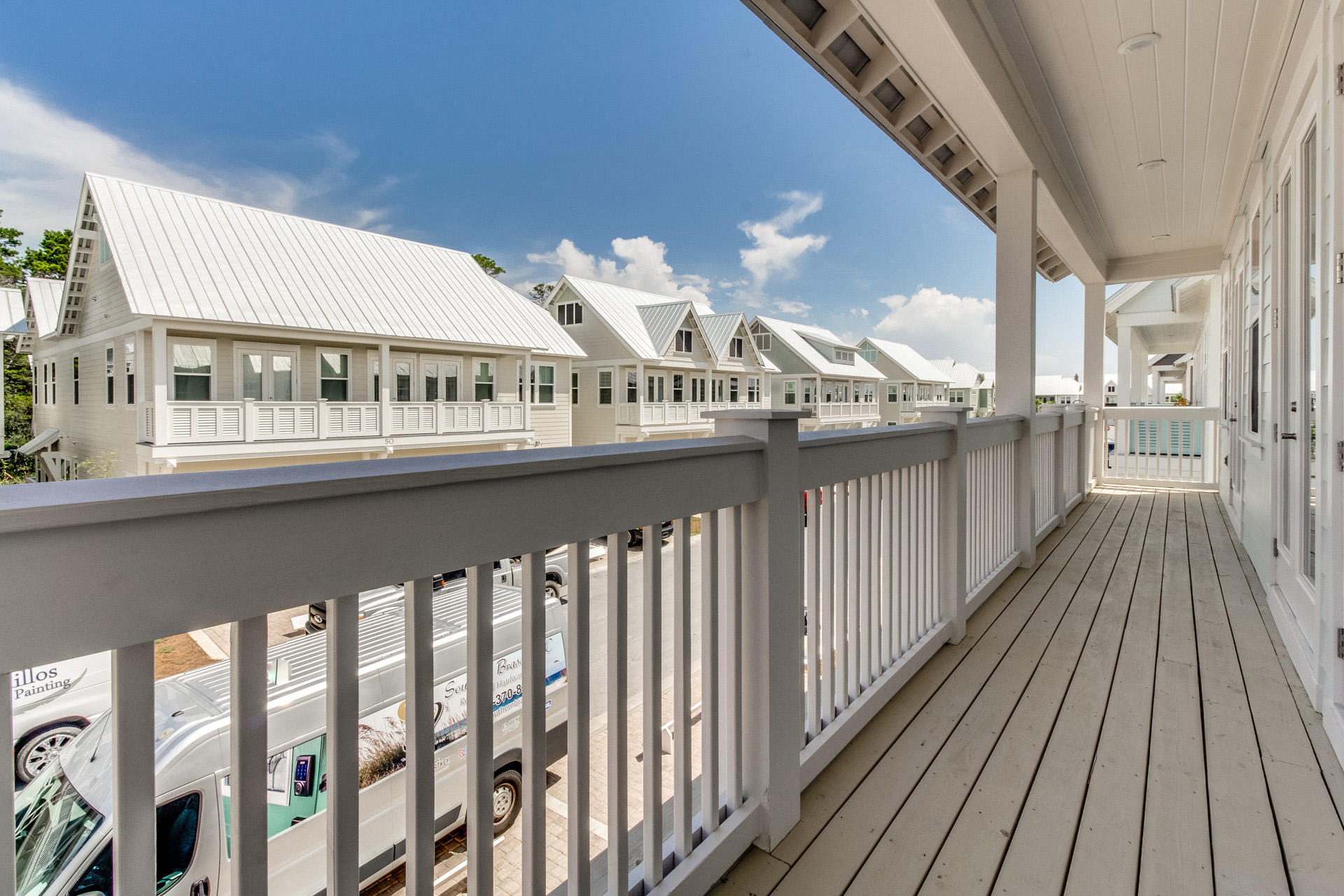 88 Pine Lands Loop Inlet Beach East, Unit C Inlet Beach, FL 32461 - Photo 13 of 21 a view of a city from a balcony