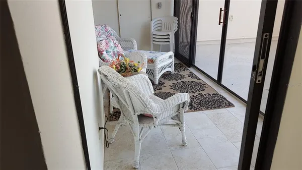 a view of empty room