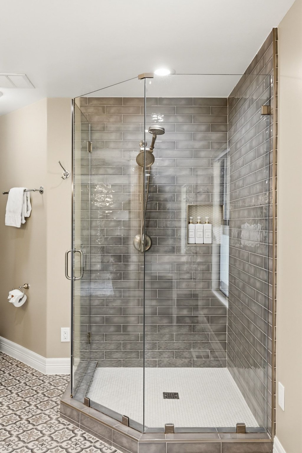 12135 Fitzhugh Road Austin, TX 78736 - Photo 10 of 30 a bathroom with a shower