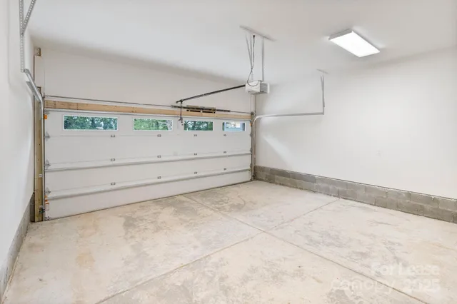 a view of a backyard with a garden