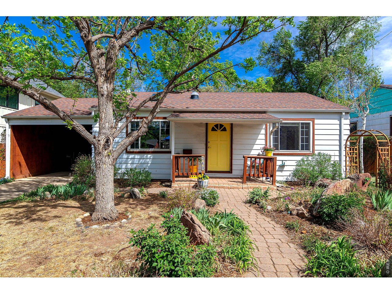 340 27th Street Boulder, CO 80305 - Photo 40 of 42 Mature landscaping surrounds this sweet ranch home