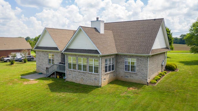 1997 Clara Mathis Road Spring Hill, TN 37174 - Photo 38 of 47 a front view of house with yard and garage