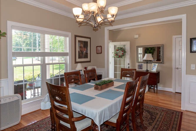 1997 Clara Mathis Road Spring Hill, TN 37174 - Photo 9 of 47 a view of a dining room with furniture window and wooden floor