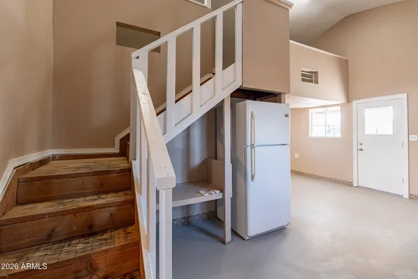 a view of empty room