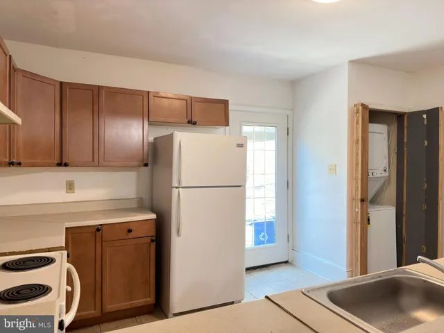 a view of a deck with furniture