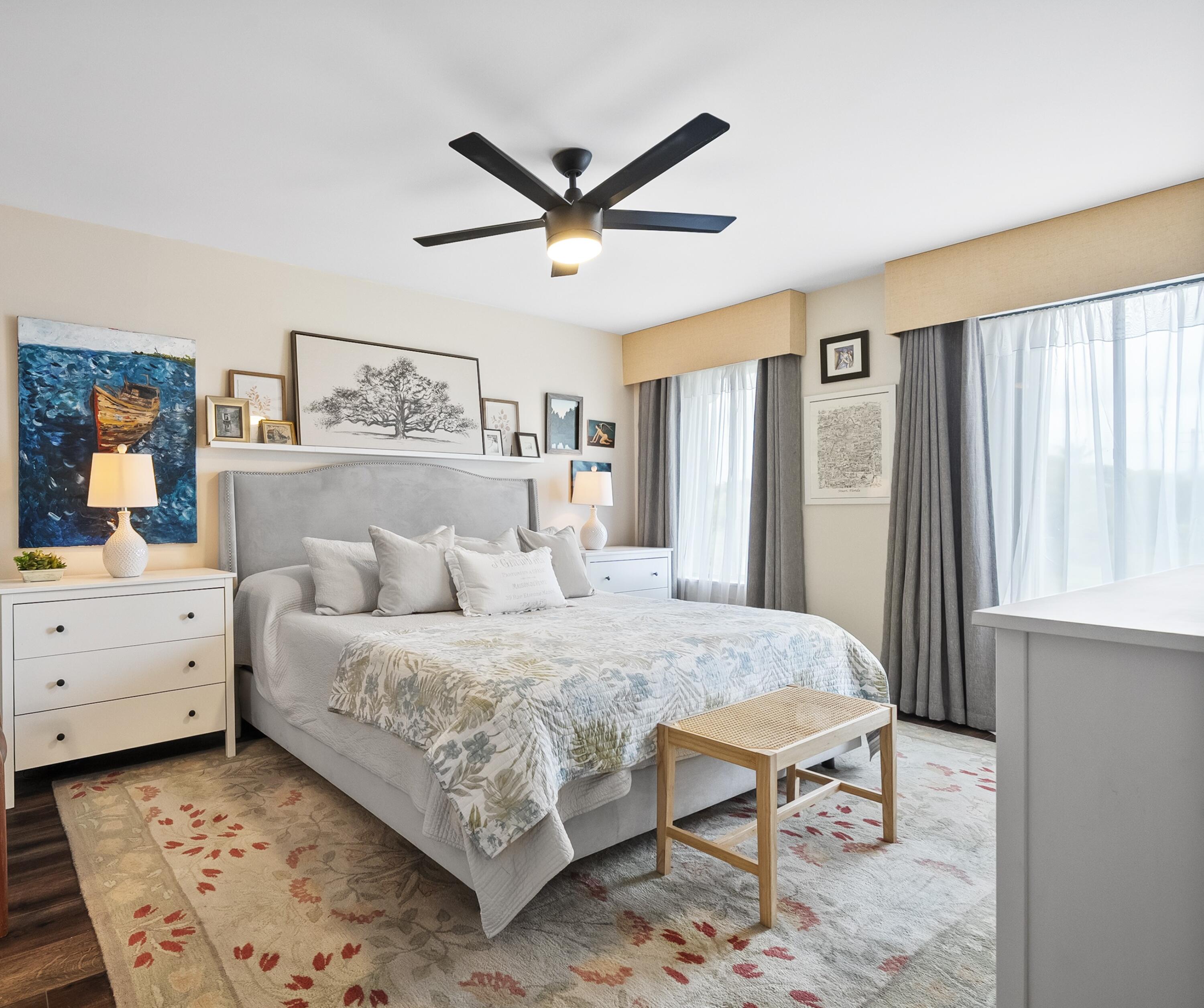 5413 Southeast Miles Grant Road, Unit 205 Stuart, FL 34997 - Photo 9 of 41 Primary Bedroom
