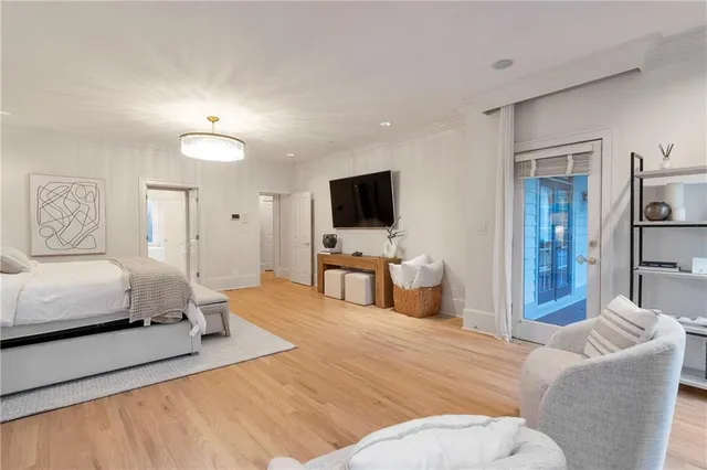 a room with furniture and window