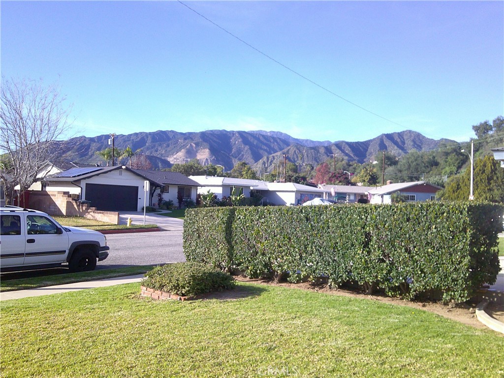 1116 North Old Mill Road Azusa, CA 91702 - Photo 14 of 18 an aerial view of a house with a garden