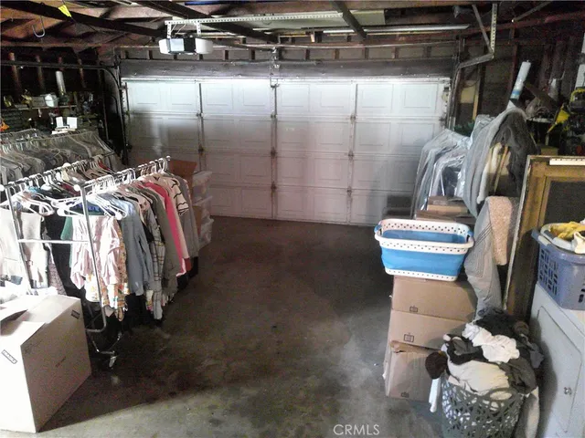 a view of storage and utility room