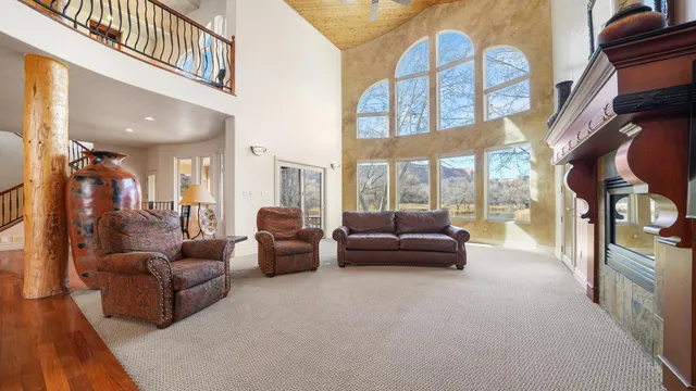 a bathroom with a sink mirror vanity and toilet