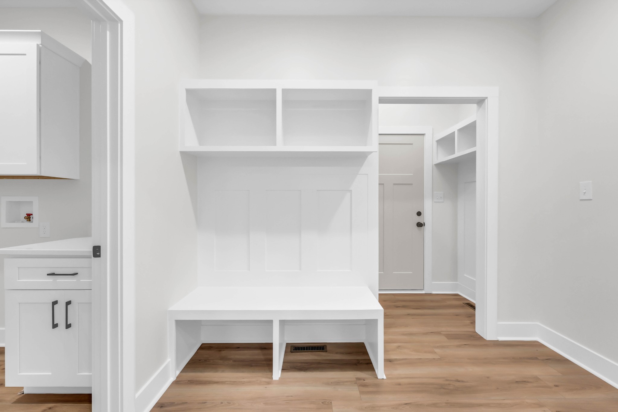 5570 Chambers Road Cumberland Furnace, TN 37051 - Photo 22 of 55 a view of an empty room with wooden floor and closet