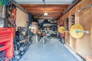 a view of bike storage