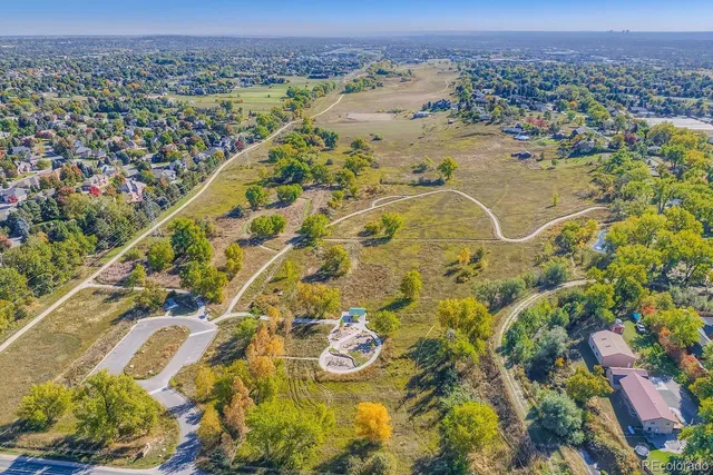 a front view of a building with street view