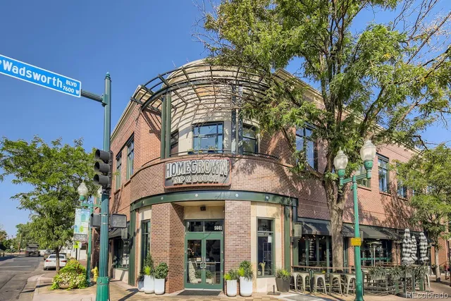 a view of outdoor space with garden and entertaining space
