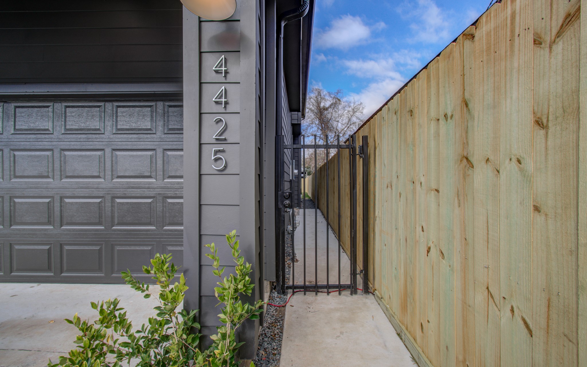 4425 Providence Street Houston, TX 77020 - Photo 5 of 40 a view of a wooden door with a window