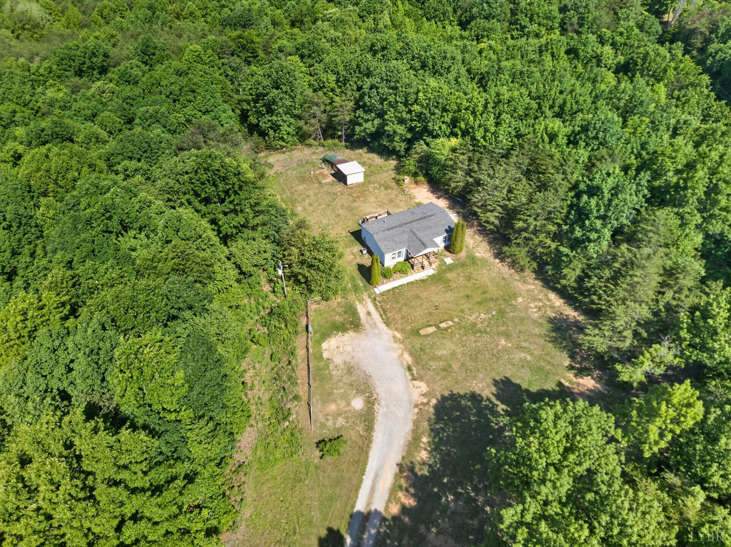 1811 Mohawk Road Gladys, VA 24554 - Photo 48 of 51 an aerial view of residential house with outdoor space