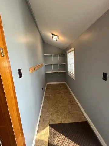 a view of storage and utility room