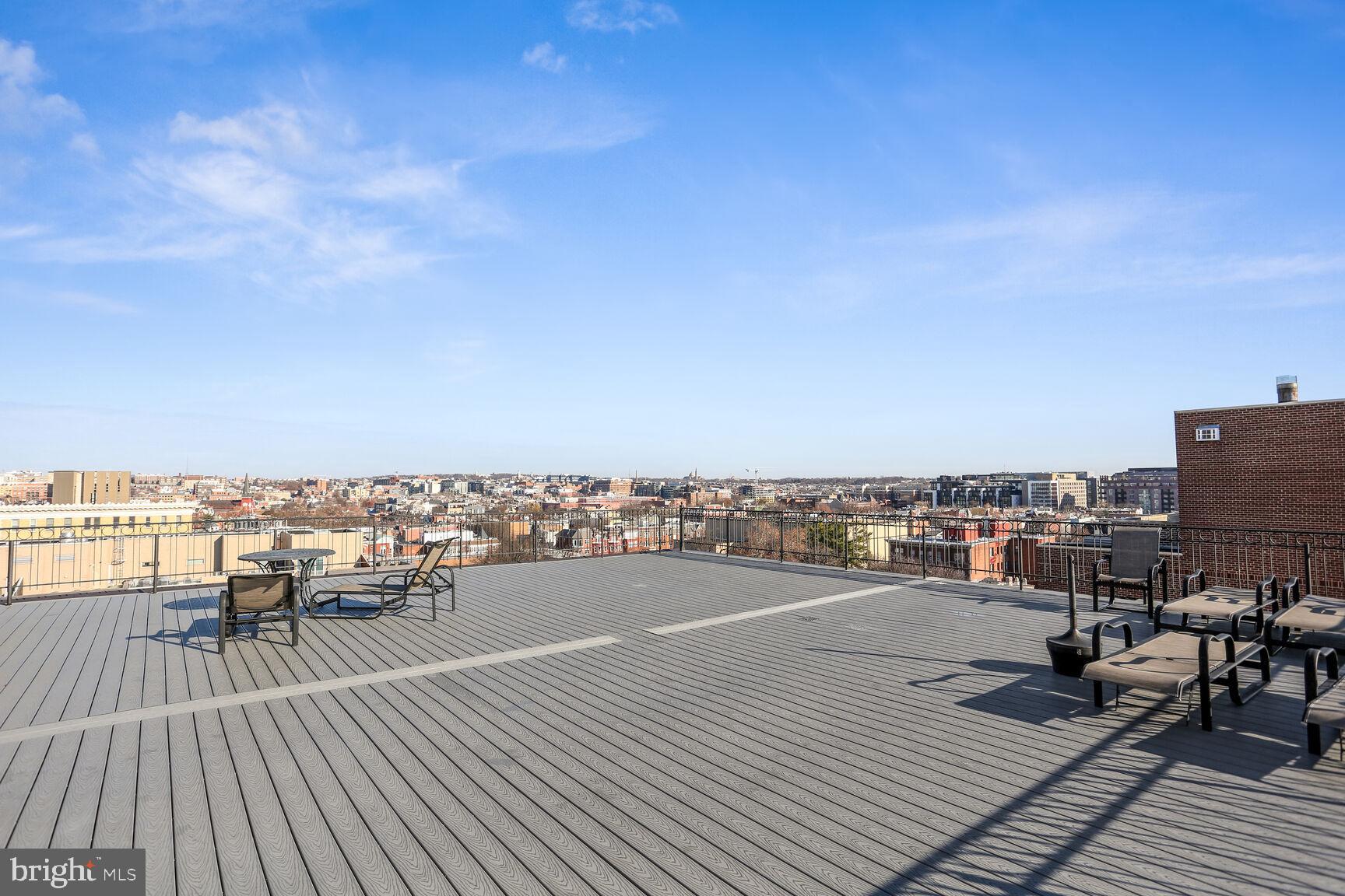 1245 13th Street Northwest, Unit 606 Washington, DC 20005 - Photo 26 of 33 a view of a terrace with seating area