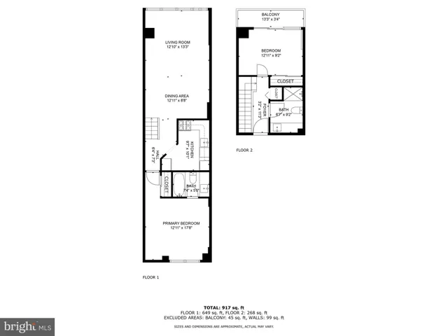 $580,000 | 1245 13th Street Northwest, Unit 606, Washington, DC 20005
