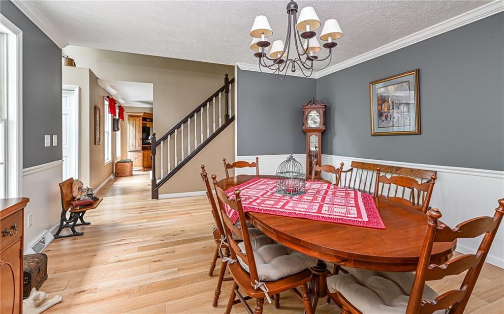 133 Miller Road Sarver, PA 16055 - Photo 8 of 50 a view of a dining room with furniture and wooden floor