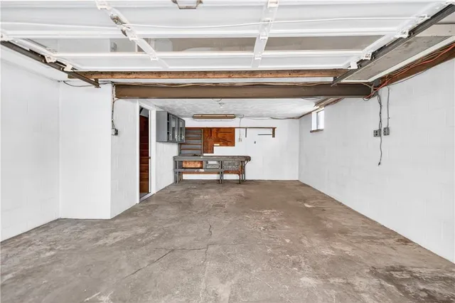 a view of a small space