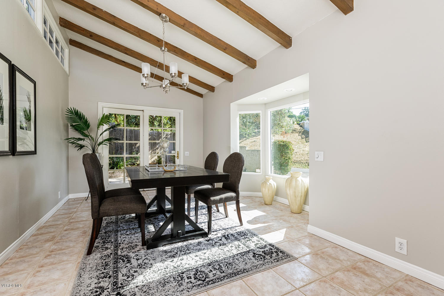 5829 Oak Knolls Road Simi Valley, CA 93063 - Photo 7 of 33 a view of a dining room with furniture window and outside view