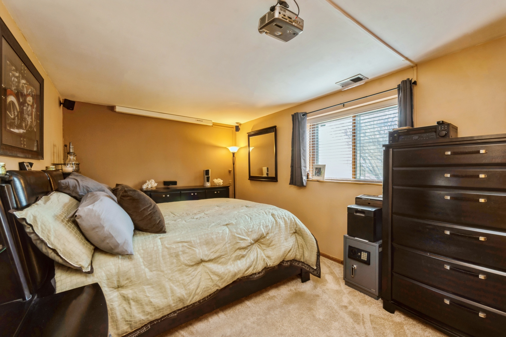 2507 Crystal Lake Road Cary, IL 60013 - Photo 12 of 18 a bedroom with a bed and wooden floor