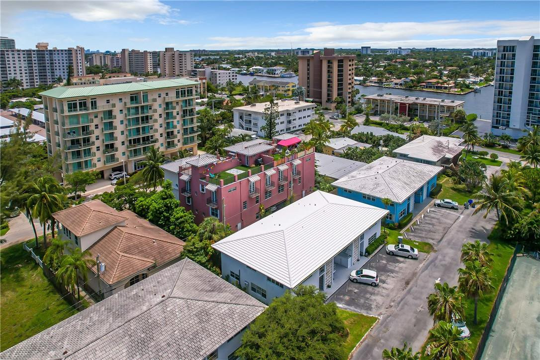 3208 Colony Club Road, Unit 2 Pompano Beach, FL 33062 - Photo 17 of 26 a view of a city and yard from a terrace