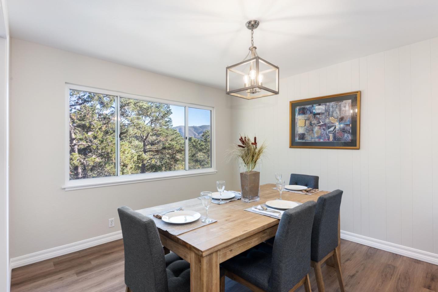 1155 Banyan Way Pacifica, CA 94044 - Photo 9 of 45 a view of a dining room with furniture window and wooden floor