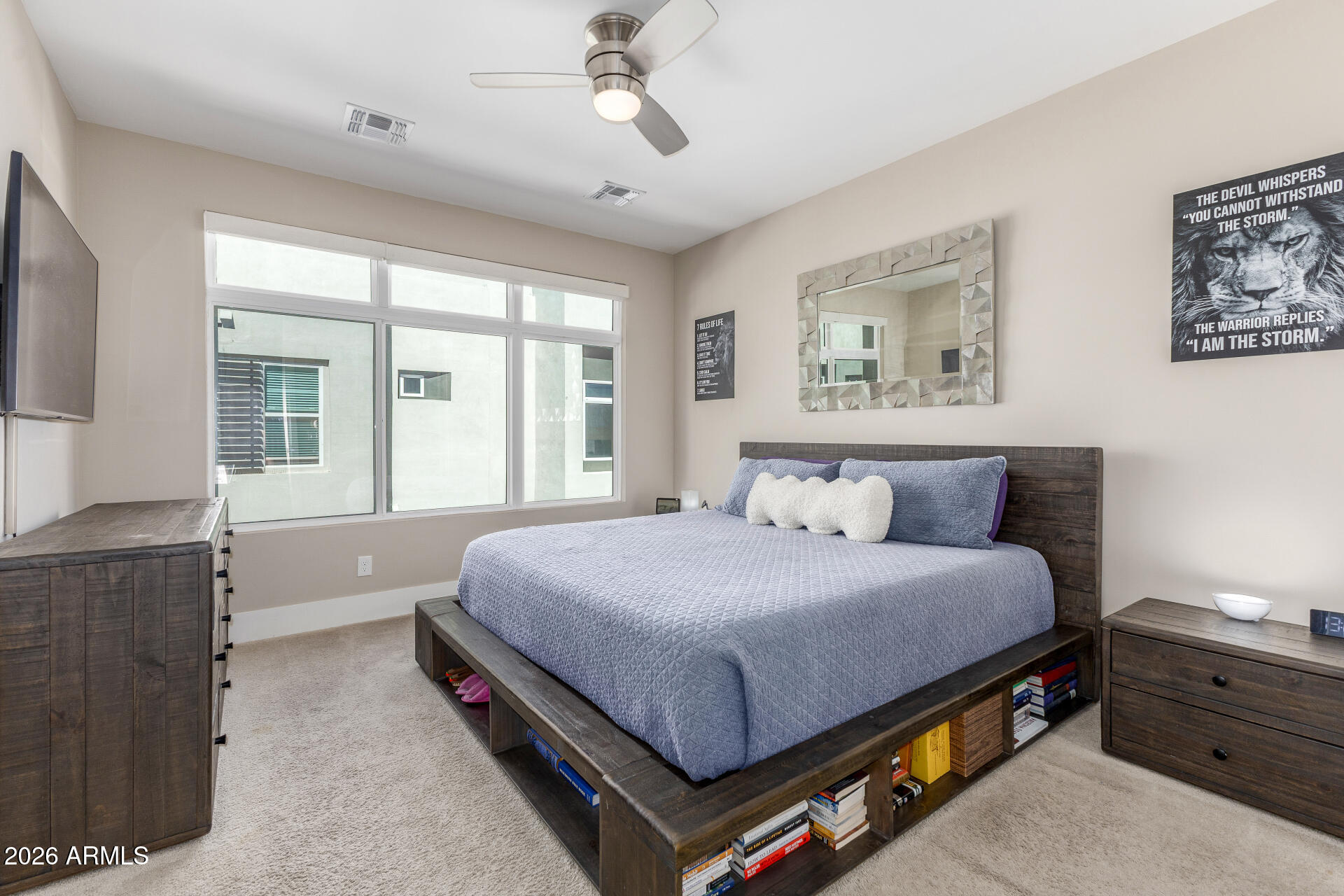 6850 East McDowell Road, Unit 71 Scottsdale, AZ 85257 - Photo 14 of 36 a bedroom with a bed and window