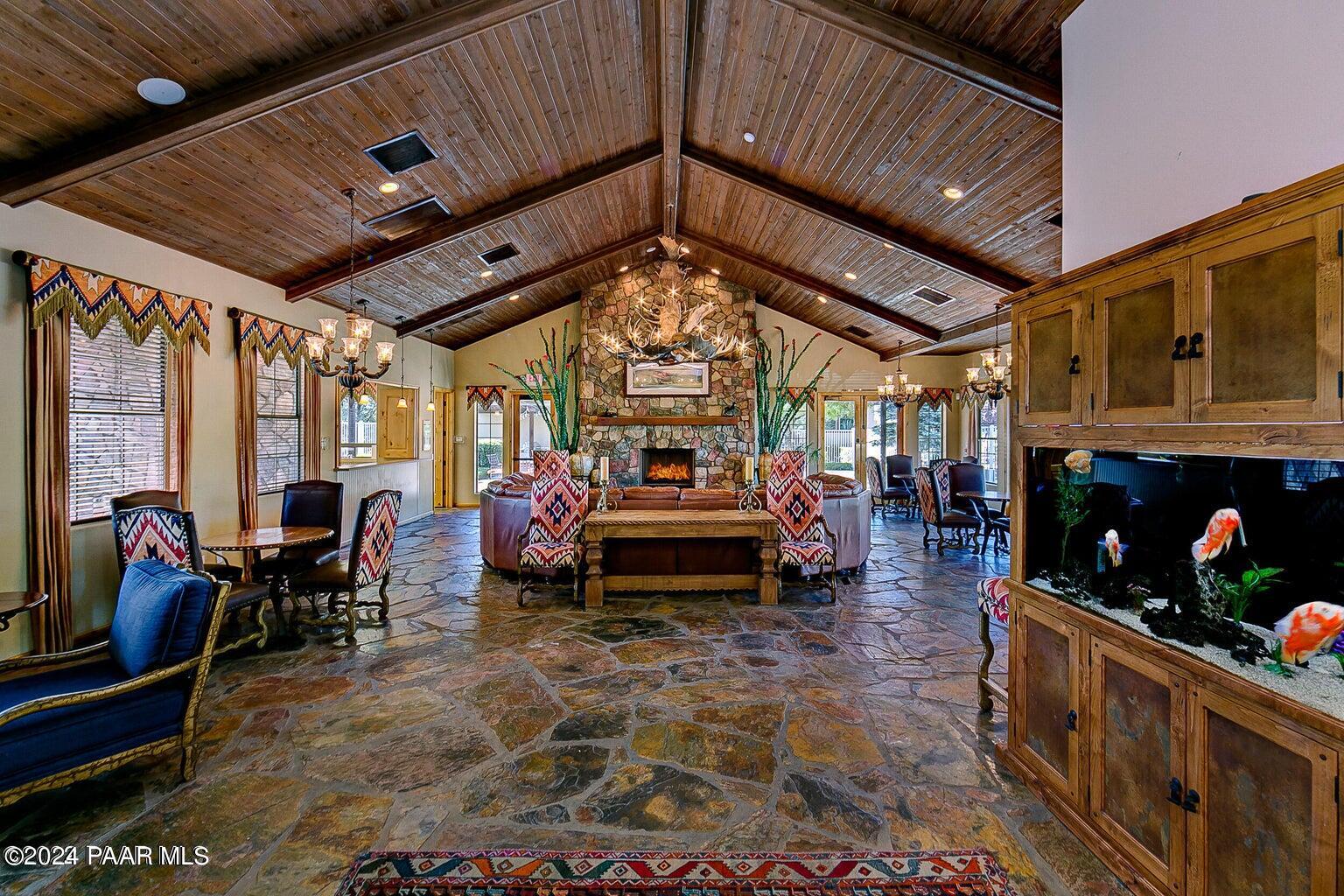 7753 Melody Ranch Road Prescott Valley, AZ 86315 - Photo 29 of 42 a view of a chairs and tables in the patio