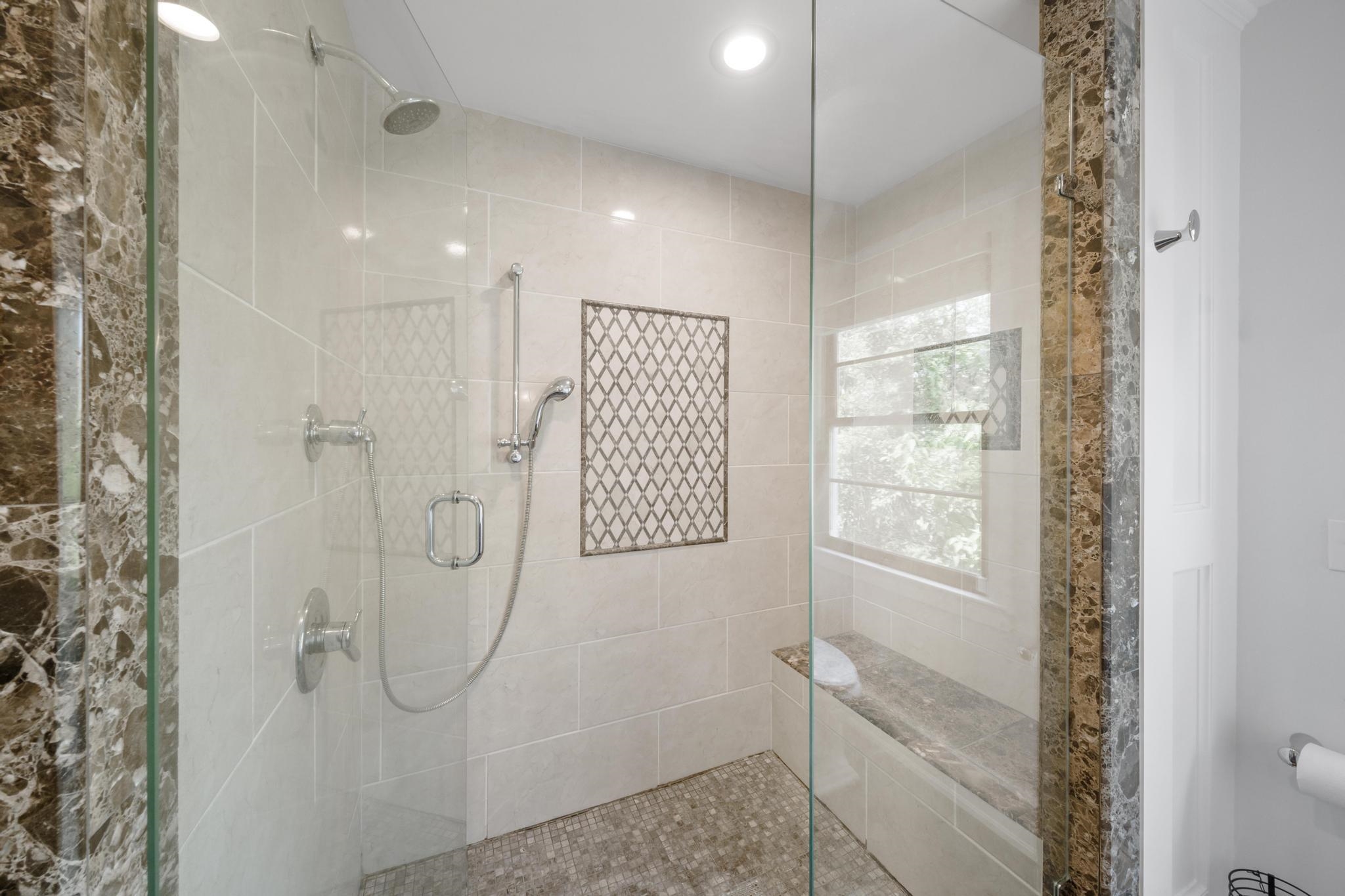 9 Menendez Road St. Augustine, FL 32080 - Photo 37 of 43 a bathroom with a shower