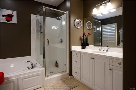 2963 Walking Beam Place Brea, CA 92821 - Photo 15 of 25 a bathroom with a sink and a mirror