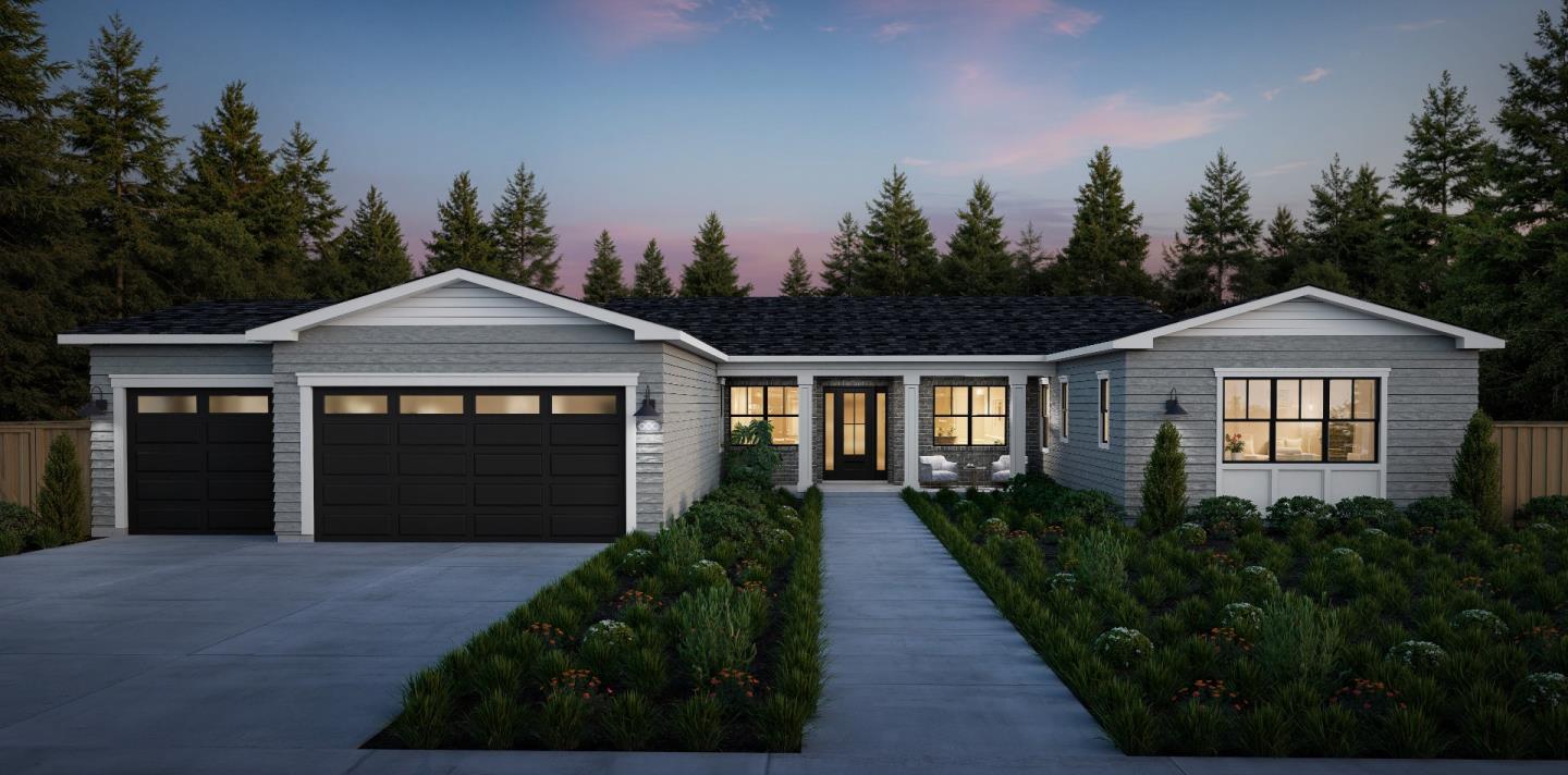 19654 3 Oaks Way Saratoga, CA 95070 - Photo 1 of 1 a front view of a house with yard and green space