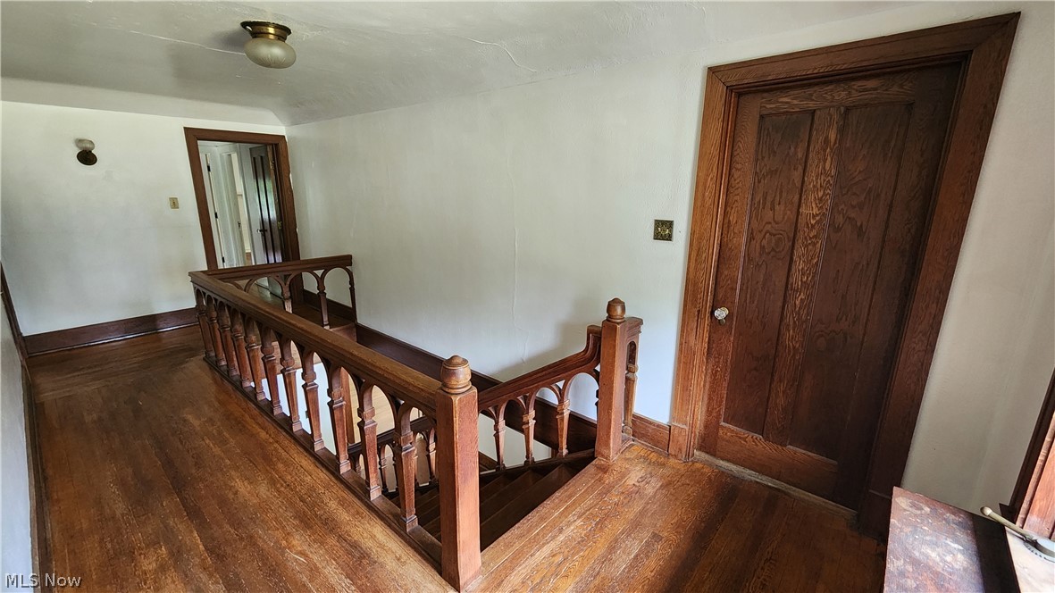 1910 Volney Road Youngstown, OH 44511 - Photo 15 of 37 Stairway with wood-type flooring