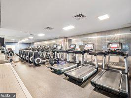 1530 Key Boulevard, Unit 326 Arlington, VA 22209 - Photo 45 of 47 a view of a room with gym equipment