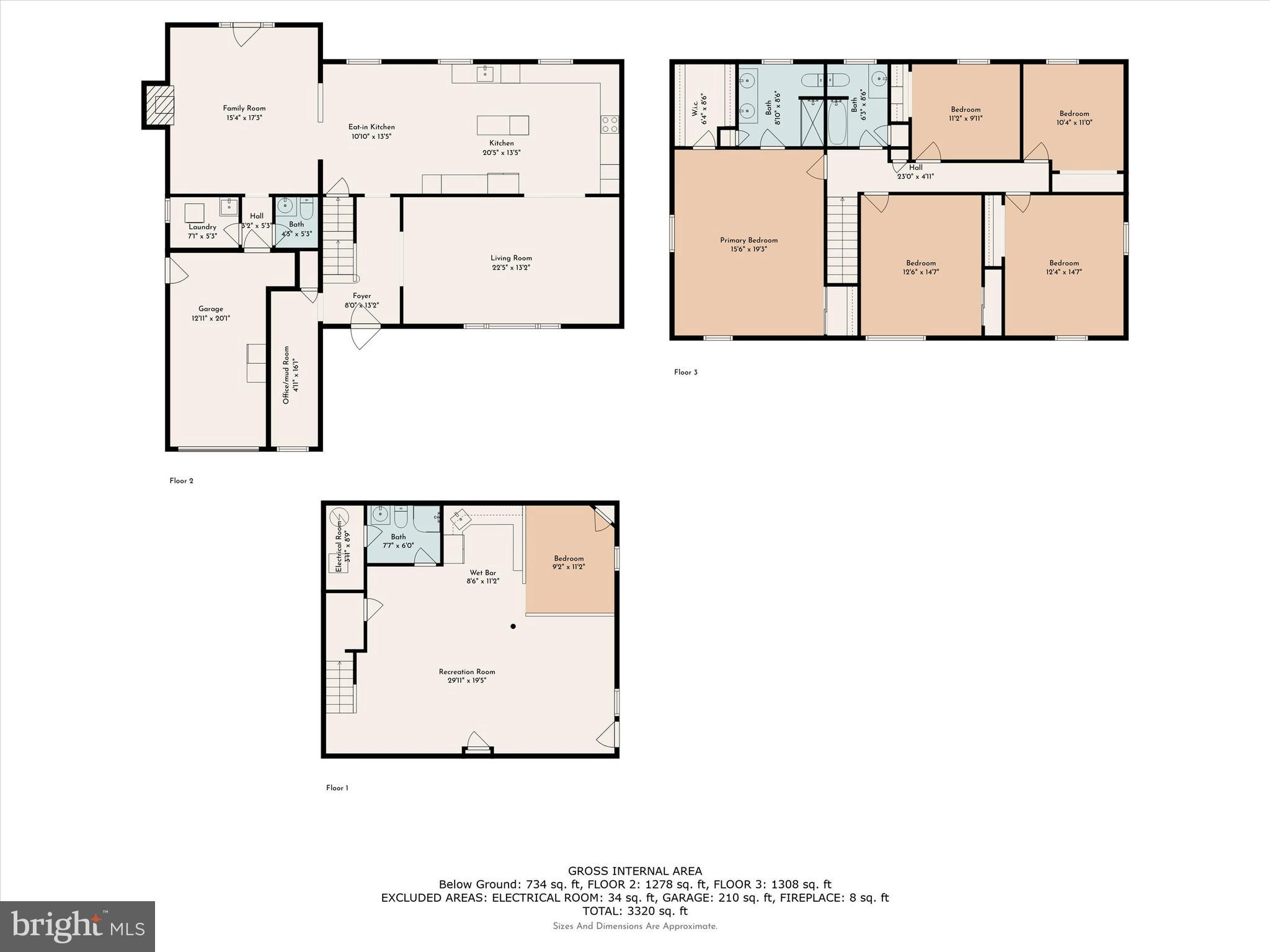 3026 Appledale Road Norristown, PA 19403 - Photo 49 of 49 Combined Floor Plan