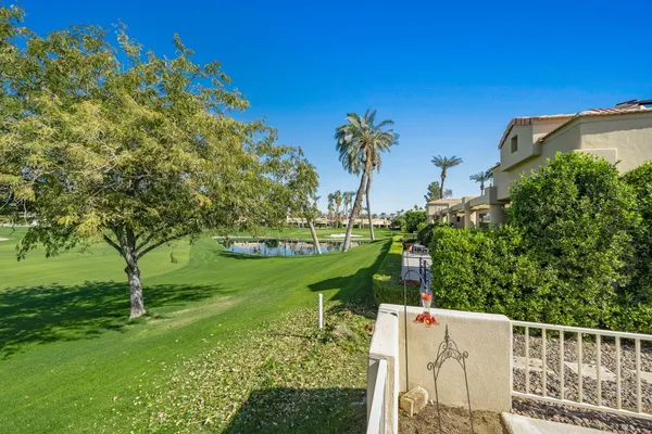 a view of an outdoor space and a yard