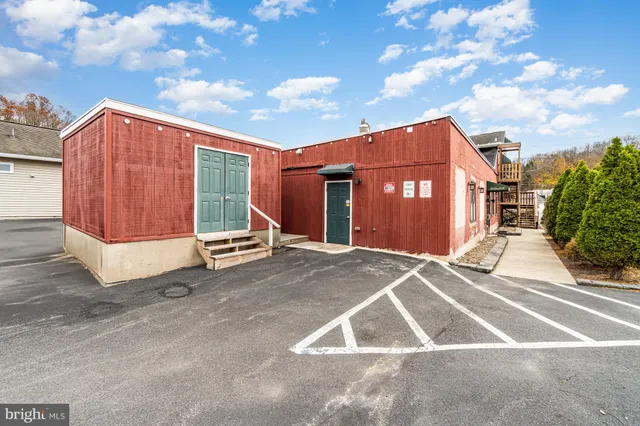 a view of a house with a patio