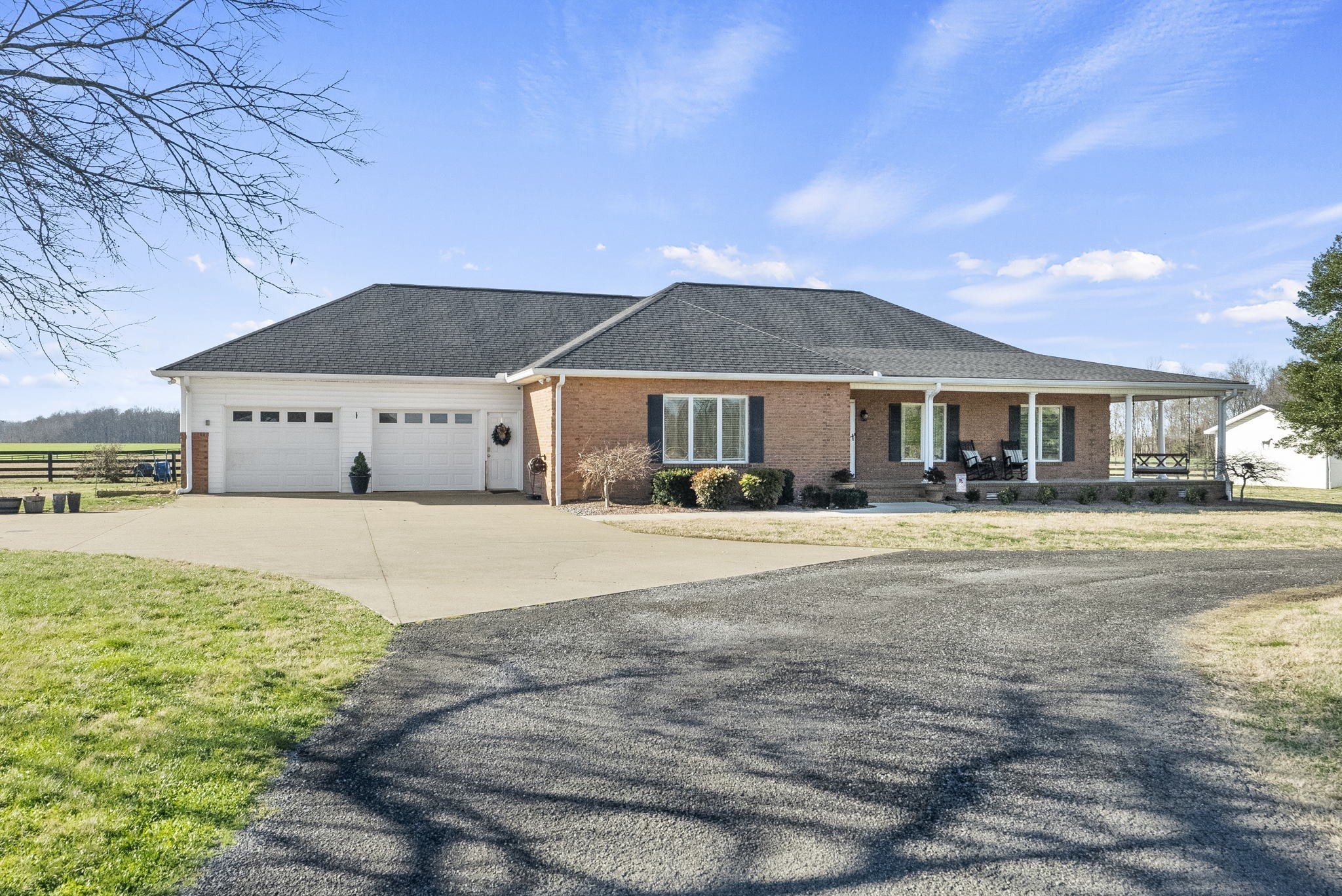 4767 Barren Plains Road Springfield, TN 37172 - Photo 16 of 68 a front view of a house with a yard