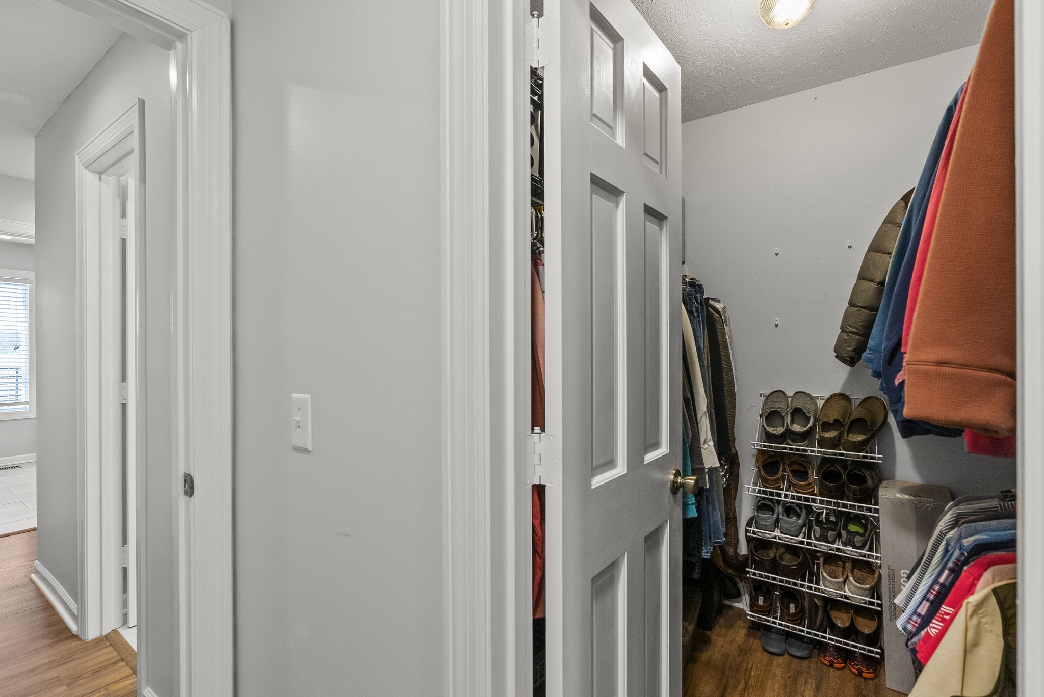 4767 Barren Plains Road Springfield, TN 37172 - Photo 40 of 68 a view of walk in closet with clothes and shoes