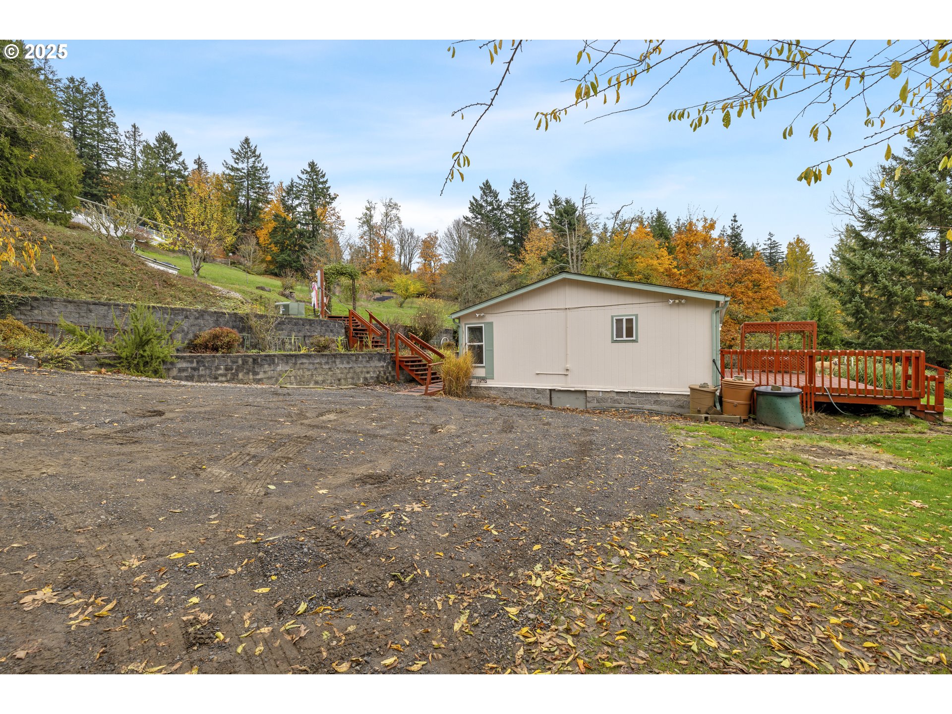 1115 China Garden Road Kalama, WA 98625 - Photo 5 of 40 a view of a house with a backyard