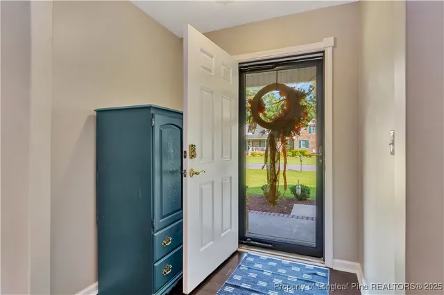 a view of an entryway