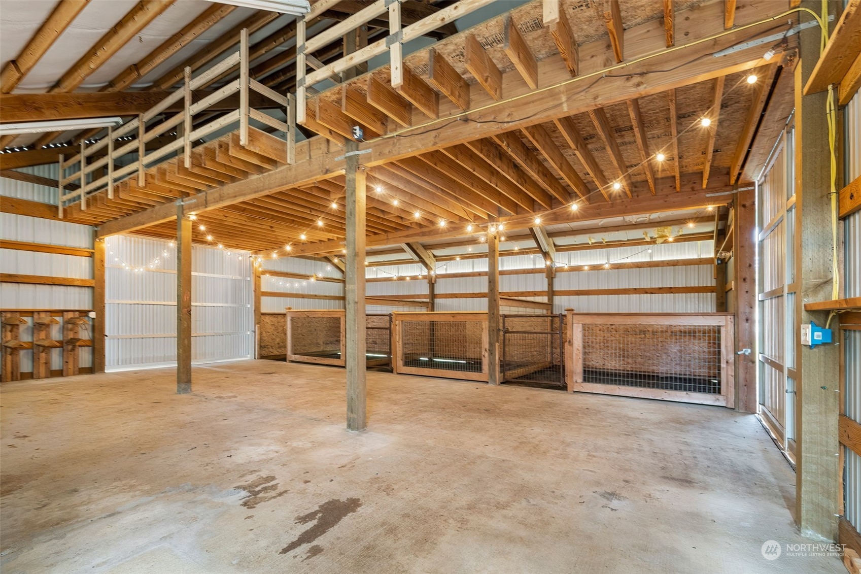2628 Old Highway 99 North Road Burlington, WA 98233 - Photo 30 of 40 a view of a room with wooden walls