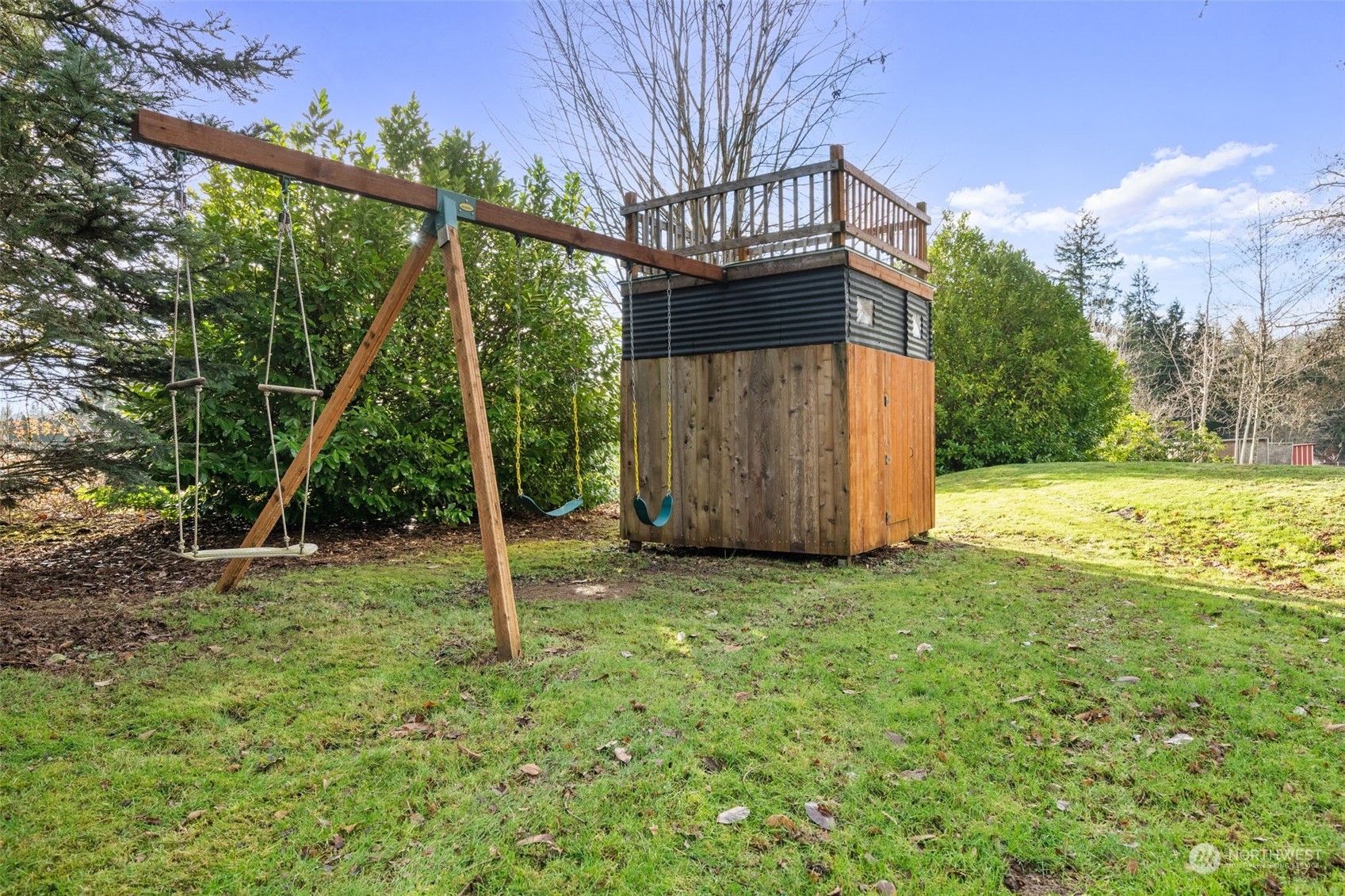 2628 Old Highway 99 North Road Burlington, WA 98233 - Photo 35 of 40 a view of a house with backyard