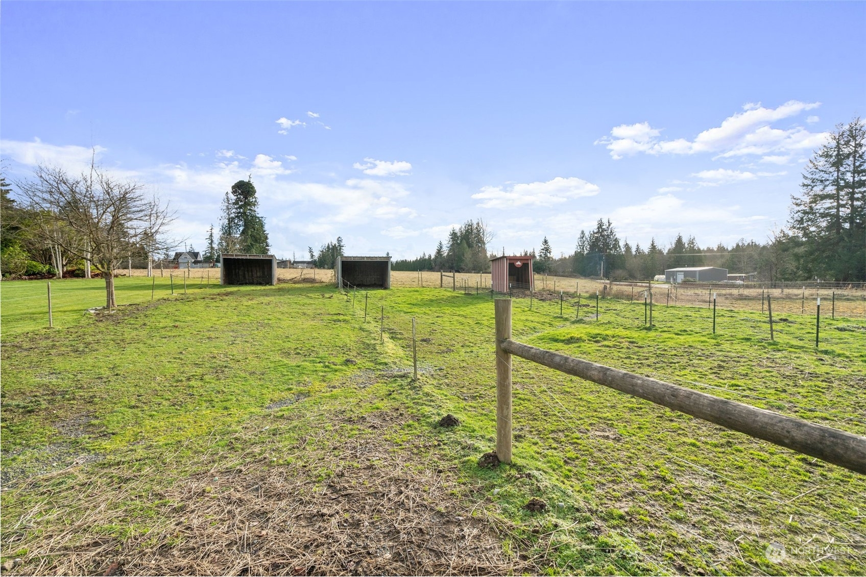 2628 Old Highway 99 North Road Burlington, WA 98233 - Photo 36 of 40 a view of a lake with a big yard