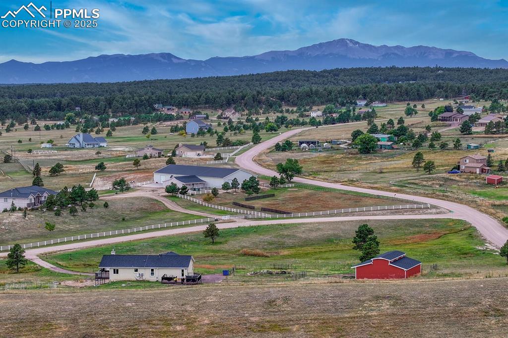 15371 Buck Creek Road Elbert, CO 80106 - Photo 42 of 50 an aerial view of multiple house