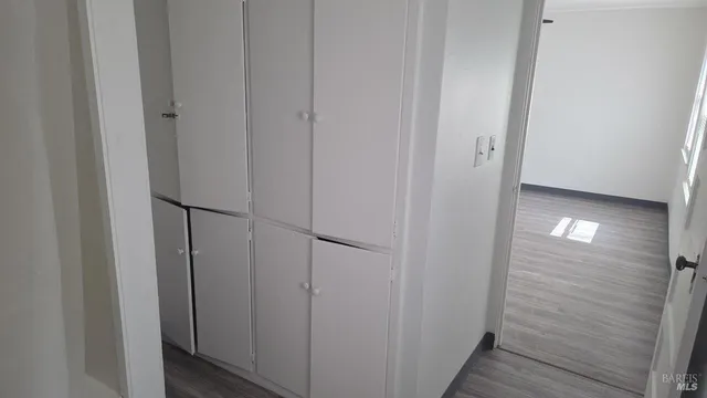 a view of wooden floor