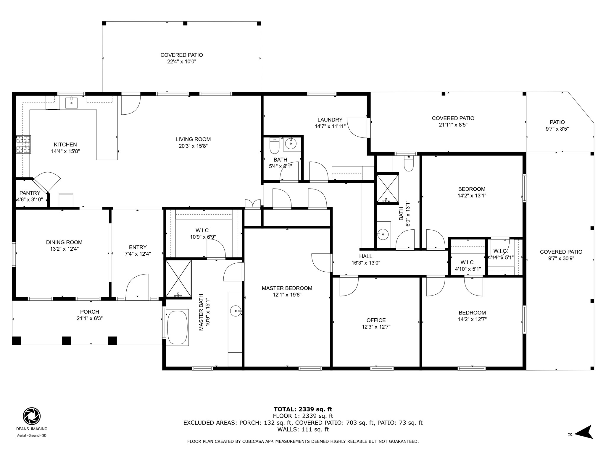28322 Mellman Road Hempstead, TX 77445 - Photo 50 of 50 The floorplan shows off the great layout of this home.
