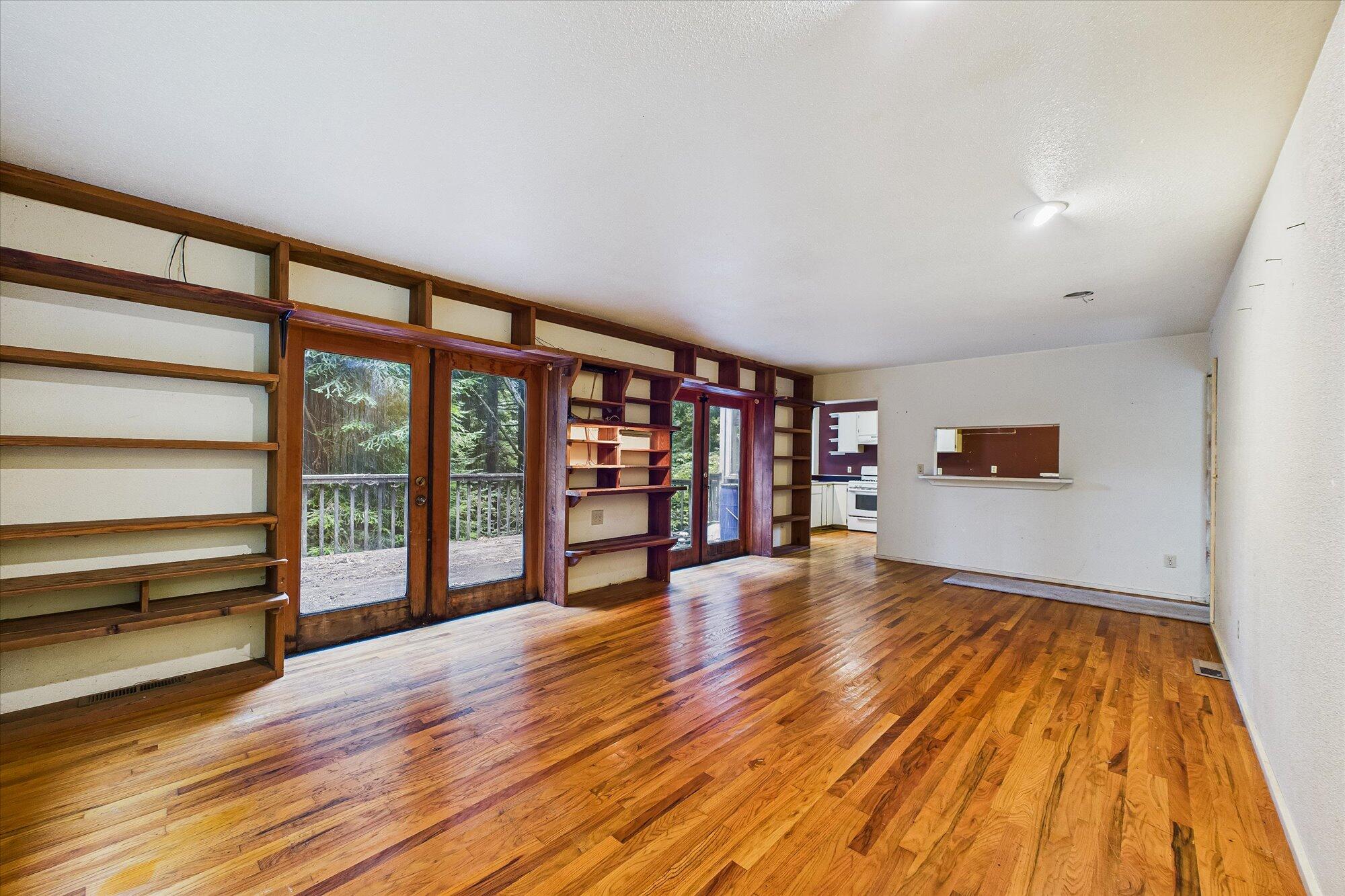 119 Sylva Street Arcata, CA 95521 - Photo 9 of 35 a view of empty room with wooden floor and fan